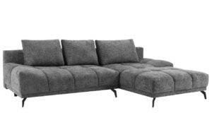 Windsor & Co Tmavě šedá rozkládací pohovka Cirrus 290 cm