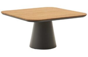 Kave Home Teakový zahradní stůl Tudons 148 x 148 cm