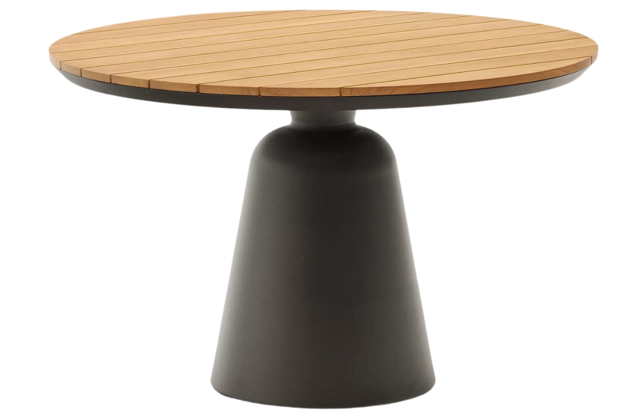 Kave Home Teakový zahradní stůl Tudons 120 cm