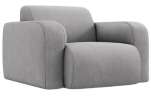 Windsor & Co Světle šedé křeslo Lola