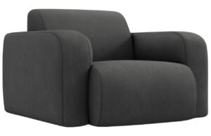 Windsor & Co Šedé křeslo Lola