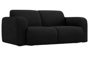 Windsor & Co Černá dvoumístná pohovka Lola 170 cm