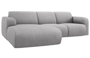 Windsor & Co Světle šedá rohová pohovka Lola 250 cm