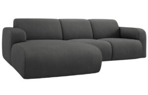 Windsor & Co Šedá rohová pohovka Lola 250 cm