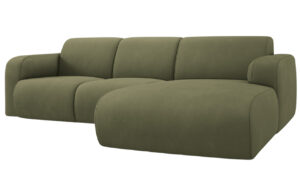 Windsor & Co Světle zelená rohová pohovka Lola 250 cm