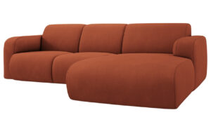 Windsor & Co Oranžová rohová pohovka Lola 250 cm