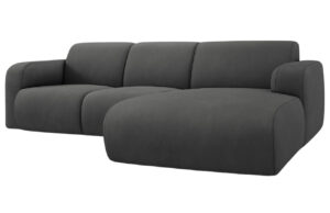 Windsor & Co Šedá rohová pohovka Lola 250 cm