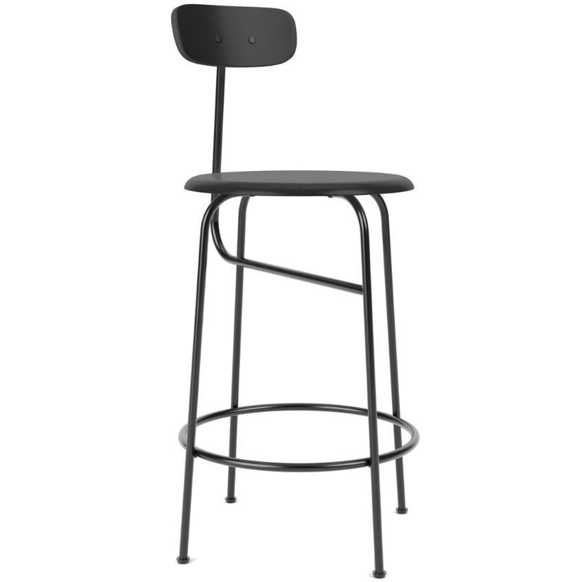 Audo CPH Černá dřevěná barová židle AUDO AFTEROOM 64 cm II.