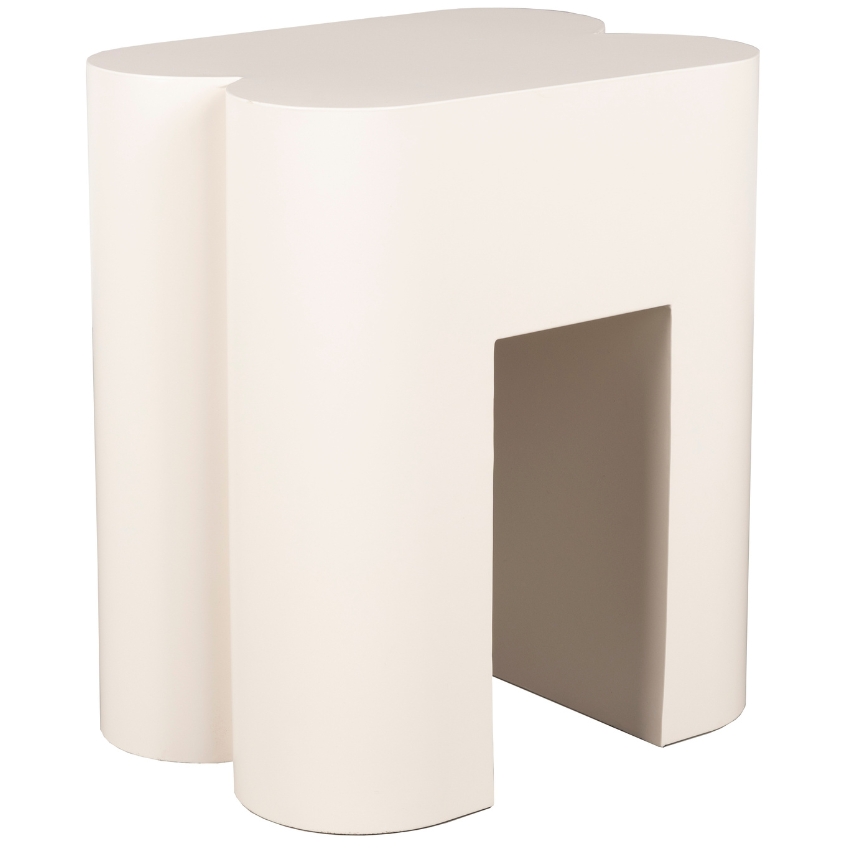 Zuiver Béžová kovová stolička SHAPE 40 cm