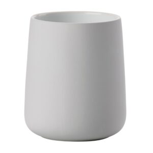 Zone Denmark Světle šedý porcelánový kelímek na kartáčky Nova