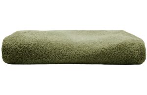 Kave Home Zelený bouclé potah na taburet Kaeli 60 cm