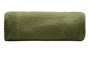 Kave Home Zelený bouclé potah na taburet Kaeli 120 cm