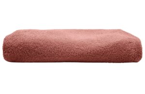 Kave Home Terakotově červený bouclé potah na taburet Kaeli 43 cm