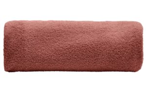 Kave Home Terakotově červený bouclé potah na taburet Kaeli 120 cm