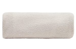 Kave Home Béžový bouclé potah na taburet Kaeli 90 cm
