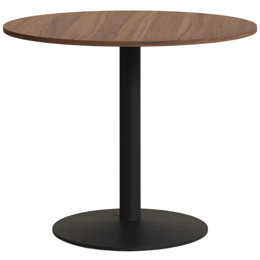 Kave Home Ořechový bistro stolek Esilda 90 cm