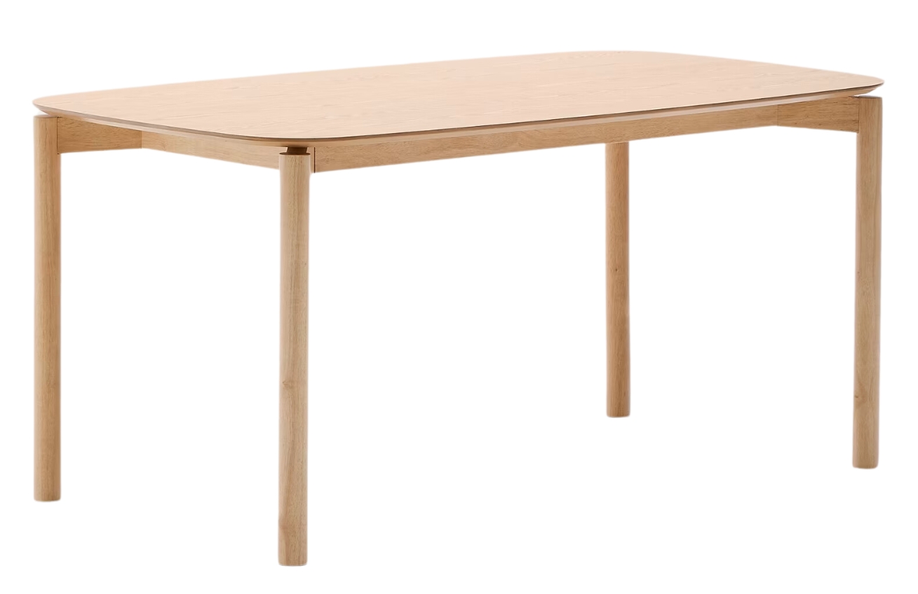 Kave Home Dřevěný jídelní stůl Indara 160 x 90 cm