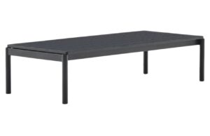 Kave Home Šedý zahradní stolek Sorells 149 x 63 cm