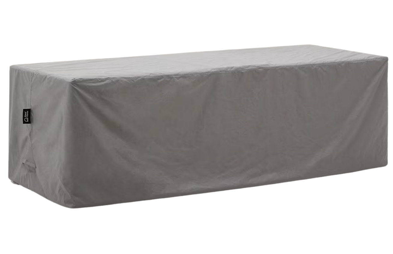 Kave Home Šedý ochranný obal na zahradní stůl Iria 300 x 115 cm