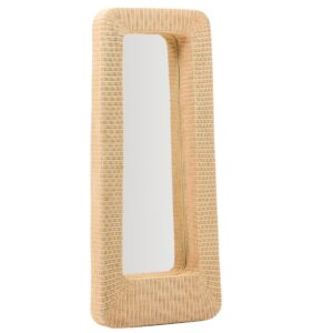 Kave Home Ratanové zrcadlo Zilna 120 x 58 cm