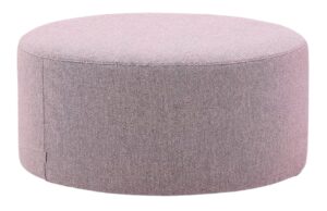Kave Home Fialový čalouněný taburet Kaeli 90 cm