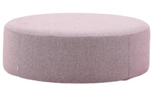 Kave Home Fialový čalouněný taburet Kaeli 120 cm