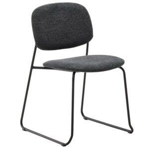Kave Home Šedá jídelní židle Meli
