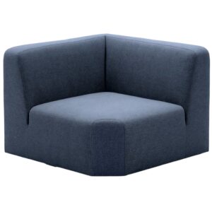 Kave Home Tmavě modrý rohový modul Neom 89 x 89 cm