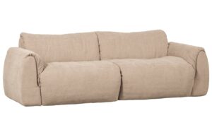 WOOOD Béžová dvoumístná pohovka Bagel 228 cm