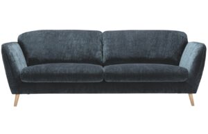 Sits Tmavě modrá čalouněná pohovka Stella 227 cm
