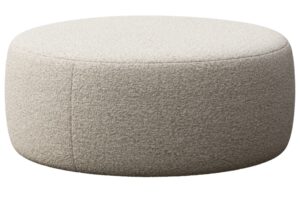 Rodier Béžová bouclé podnožka Monce 108 cm