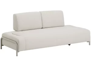 Kave Home Krémová dvoumístná pohovka Compo 200 cm