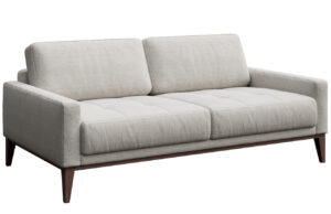 Mesonica Světle šedá dvoumístná pohovka Musso Tufted 173 cm