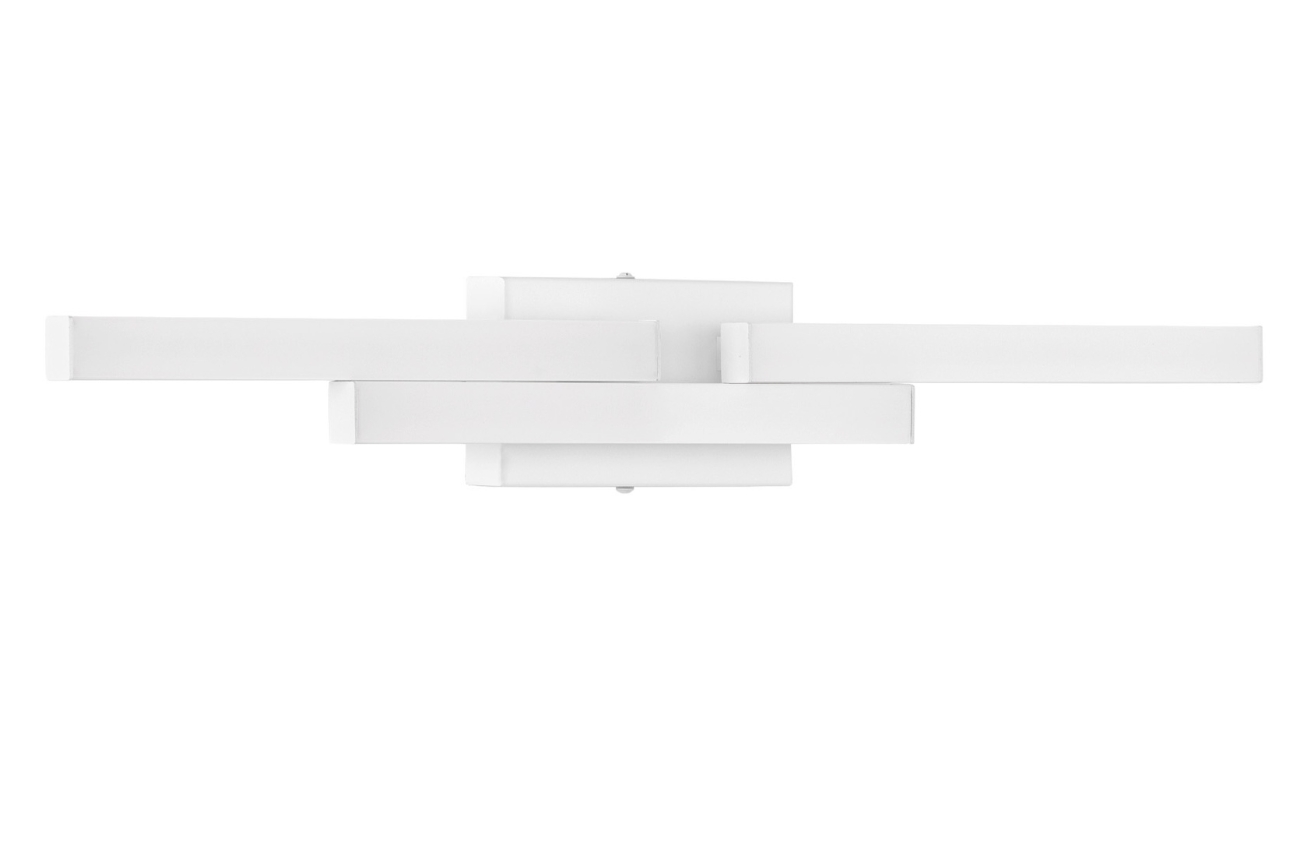 Nova Luce Bílé nástěnné LED světlo Atom 60 cm