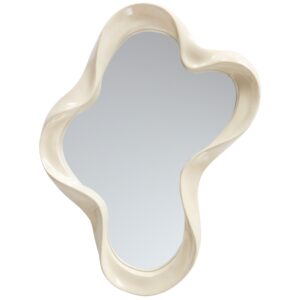 Jotex Krémově bílé nástěnné zrcadlo FLOATING 62 x 46 cm