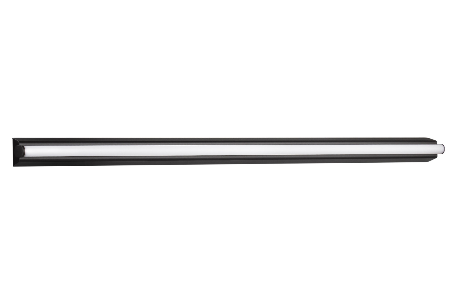 Nova Luce Černé kovové nástěnné LED světlo Endo 82 cm
