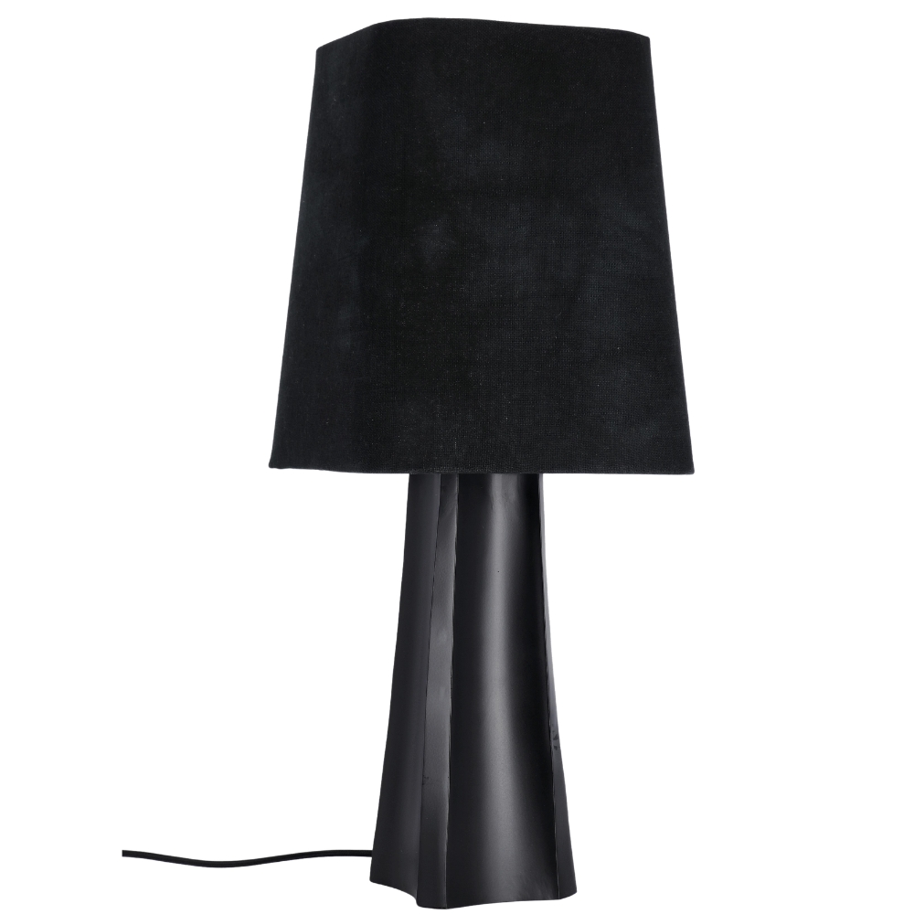Bizzotto Černá stolní lampa Tripura 61 cm