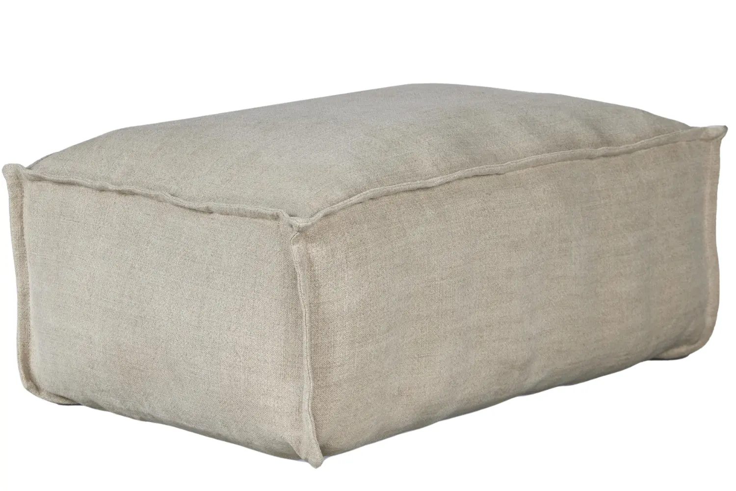 Quax Béžový taburet Lounger