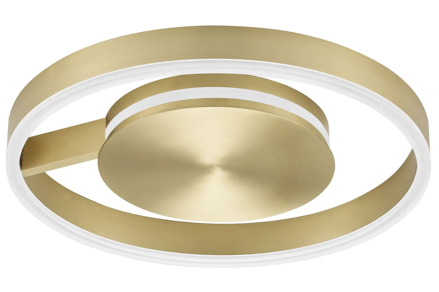 Nova Luce Zlaté kovové stropní LED světlo Siena 40 cm
