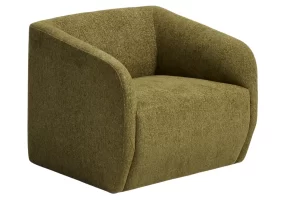 Kave Home Zelené čalouněné křeslo Milare 83 cm