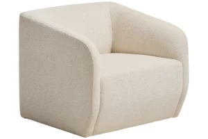 Kave Home Béžové čalouněné křeslo Milare 83 cm