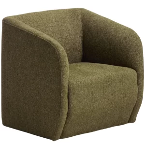 Kave Home Zelené čalouněné křeslo Milare 72 cm