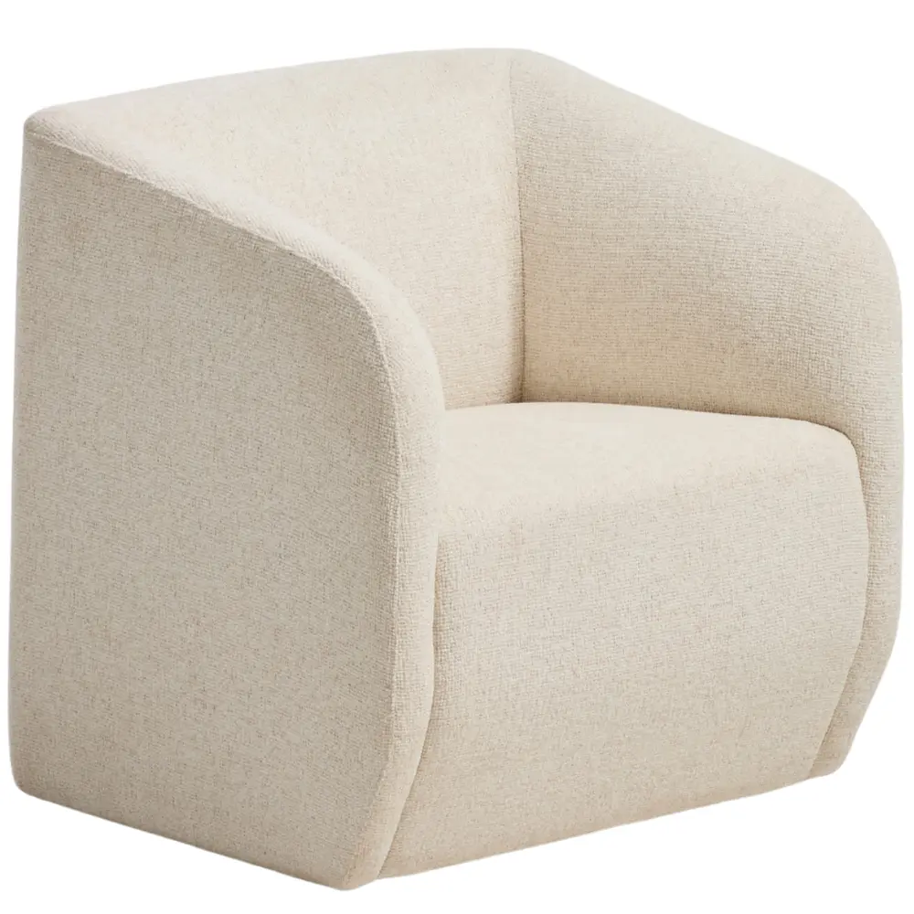 Kave Home Béžové čalouněné křeslo Milare 72 cm