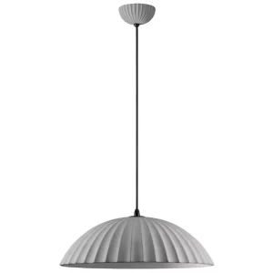 Nova Luce Šedé závěsné světlo Ammos 50 cm