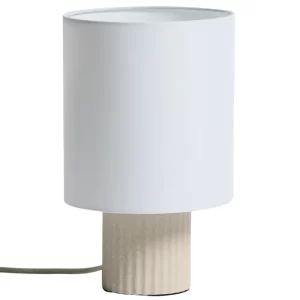 Kave Home Béžová keramická stolní lampa Eshe