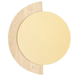Nova Luce Travertinové nástěnné LED světlo Molli 17 cm