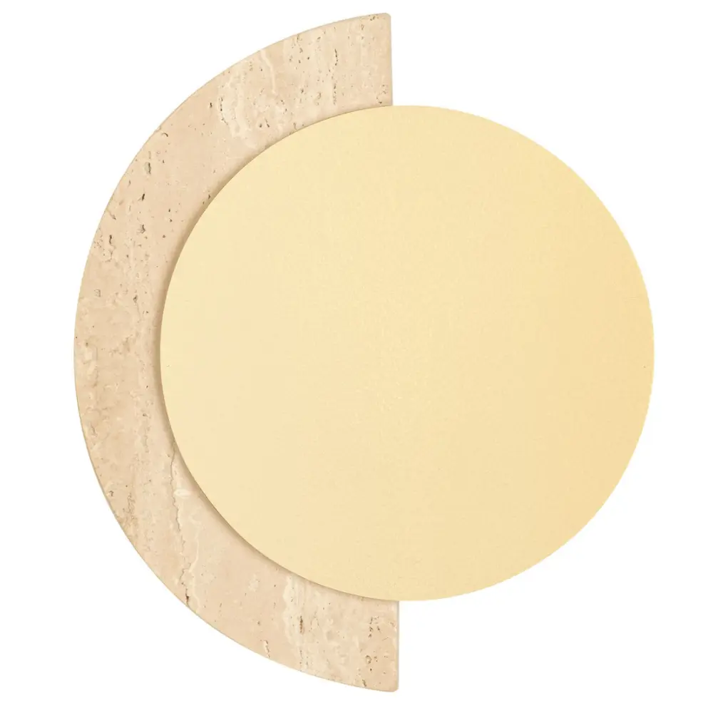 Nova Luce Travertinové nástěnné LED světlo Molli 17 cm