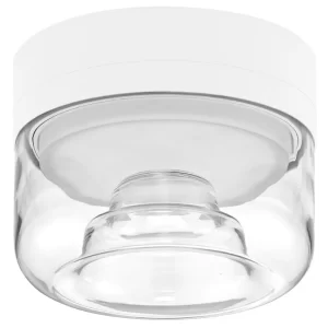 Nova Luce Bílé kovové stropní LED světlo Doris 15 cm