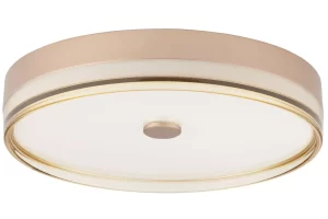 Nova Luce Zlaté kovové stropní LED světlo Helios 50 cm