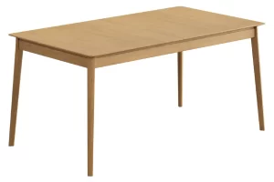Micadoni Dubový rozkládací jídelní stůl Elan 160/260 x 90 cm